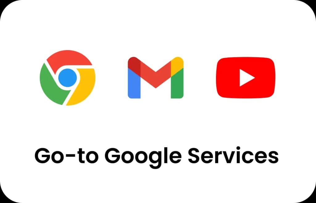 Go-to Google services